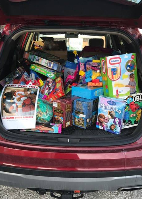 Toys for Tots Trunk