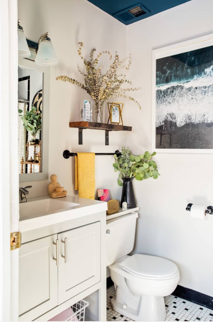 8 Ideas For What To Do With That Weird Space Above Your Toilet Advocatepm